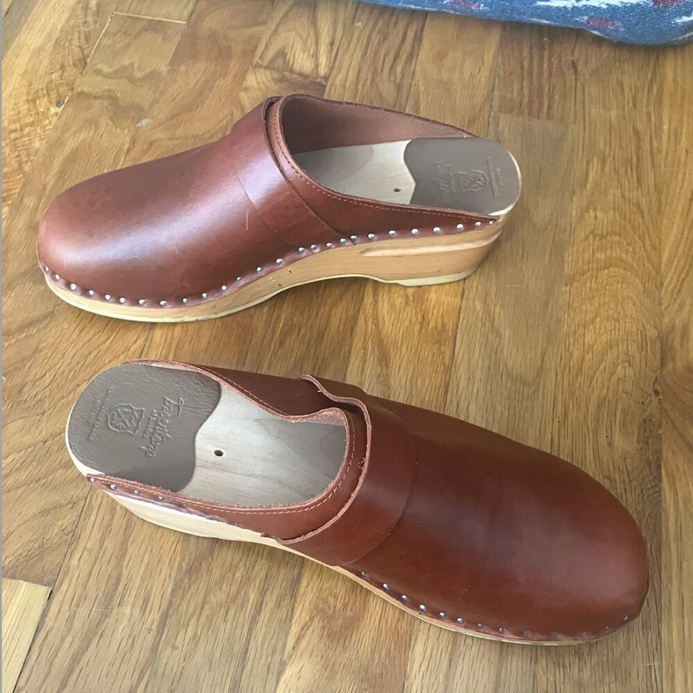 Troentorp DaVinci copper clogs EU size 40/US size 10